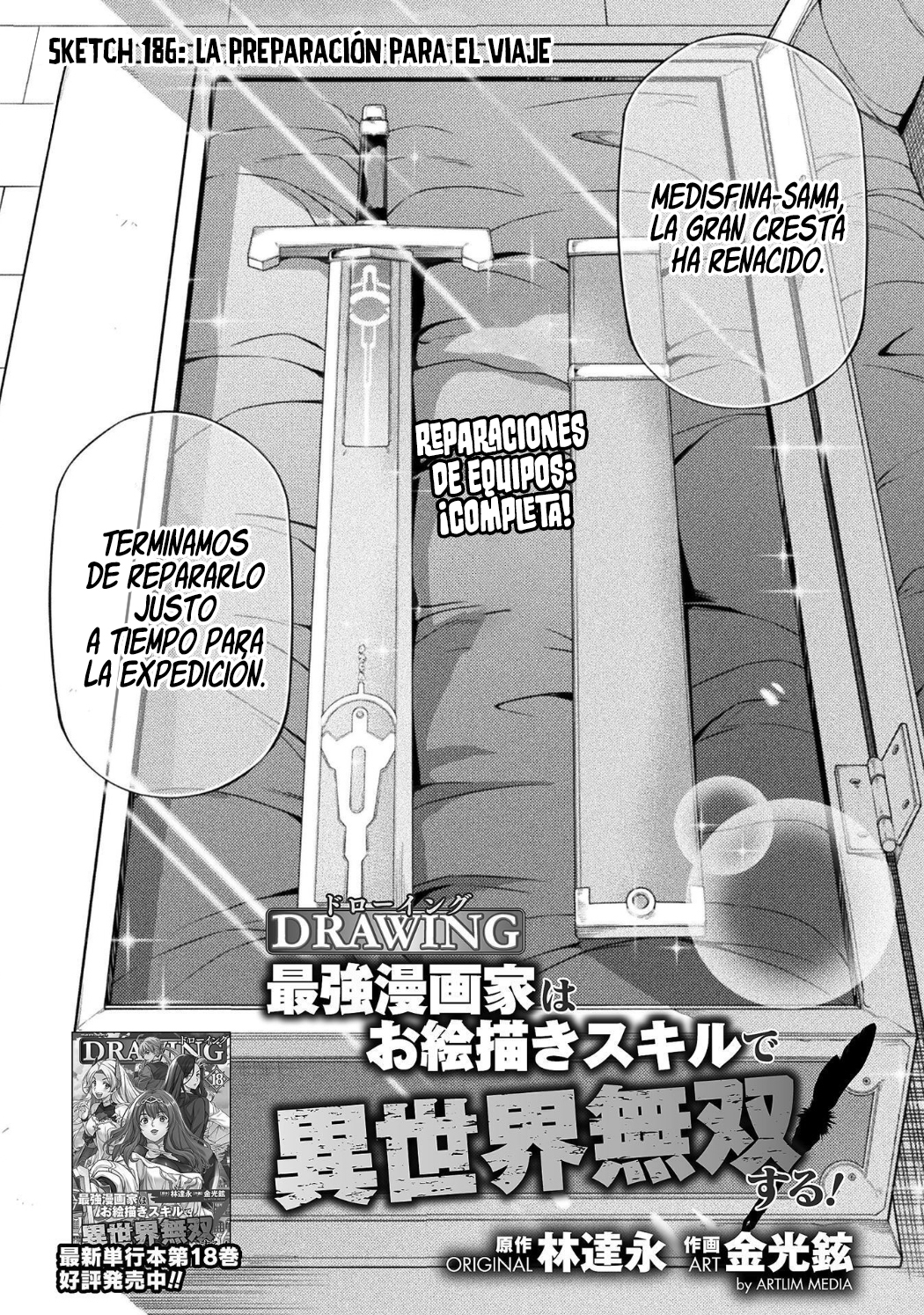Drawing: Saikyou Mangaka wa Oekaki Skill de Isekai Musou Suru! Capitulo 186 página 4