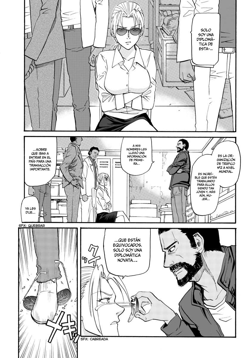 BLACK LAGOON EDA ~INITIAL STAGE~ Capitulo 1: cara nueva desvastadora parte 1 página 12