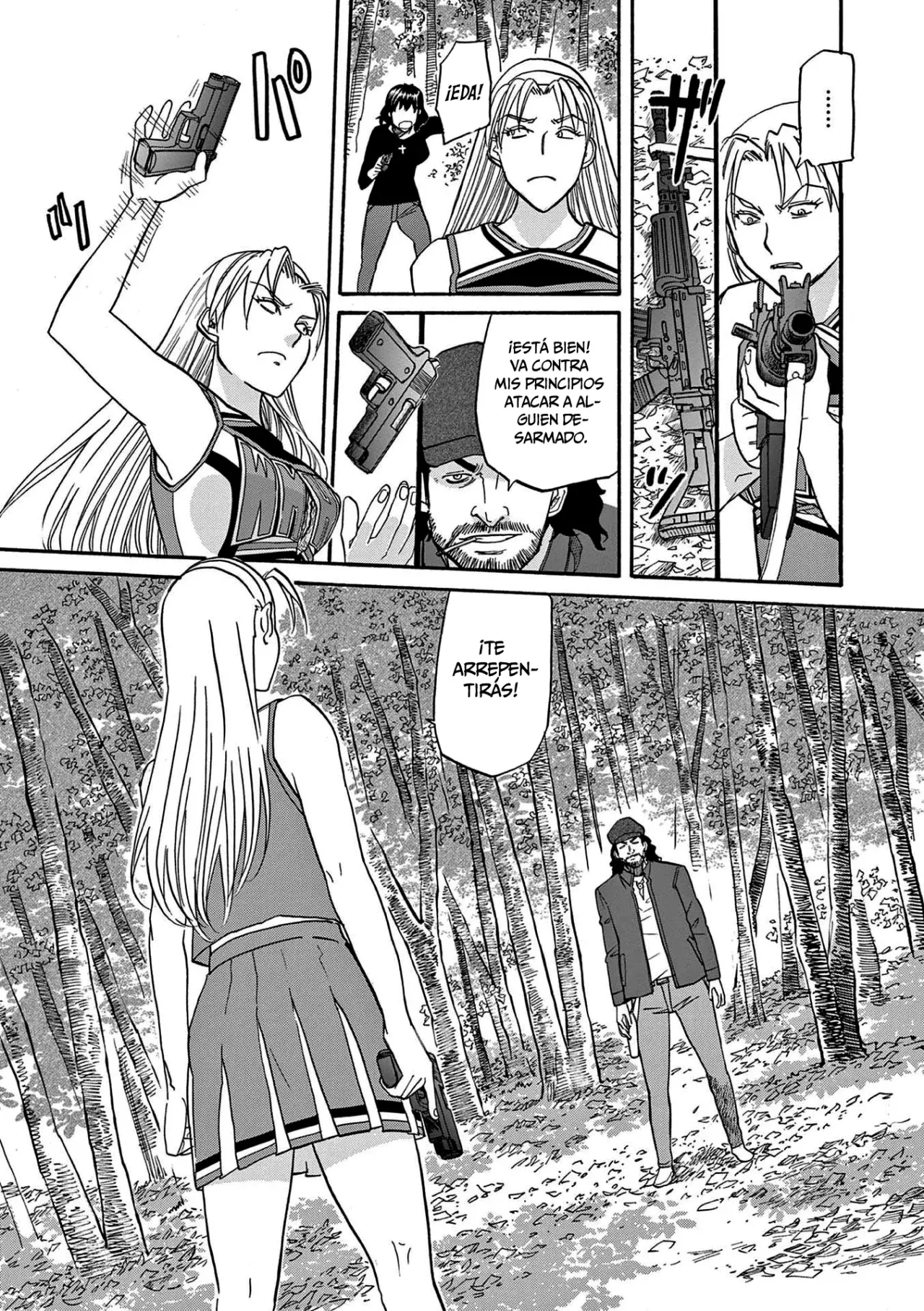 BLACK LAGOON EDA ~INITIAL STAGE~ Capitulo 15: Un lugar salvaje parte 4 página 12