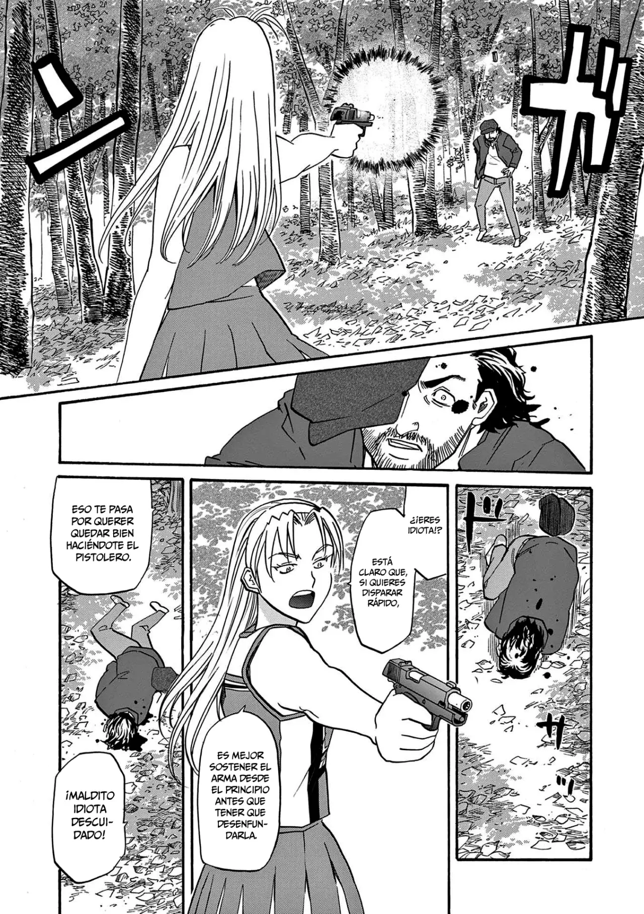 BLACK LAGOON EDA ~INITIAL STAGE~ Capitulo 15: Un lugar salvaje parte 4 página 23