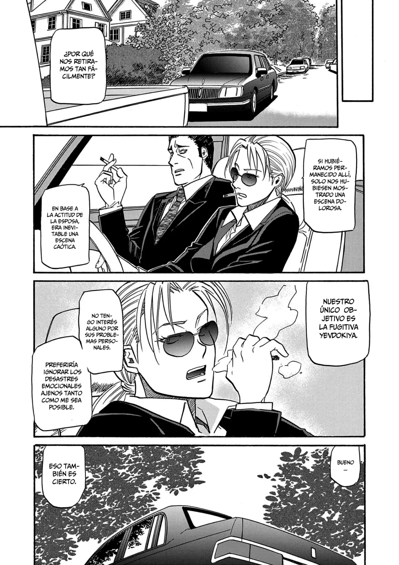 BLACK LAGOON EDA ~INITIAL STAGE~ Capitulo 17: La espía que vino del frío parte 2 página 10