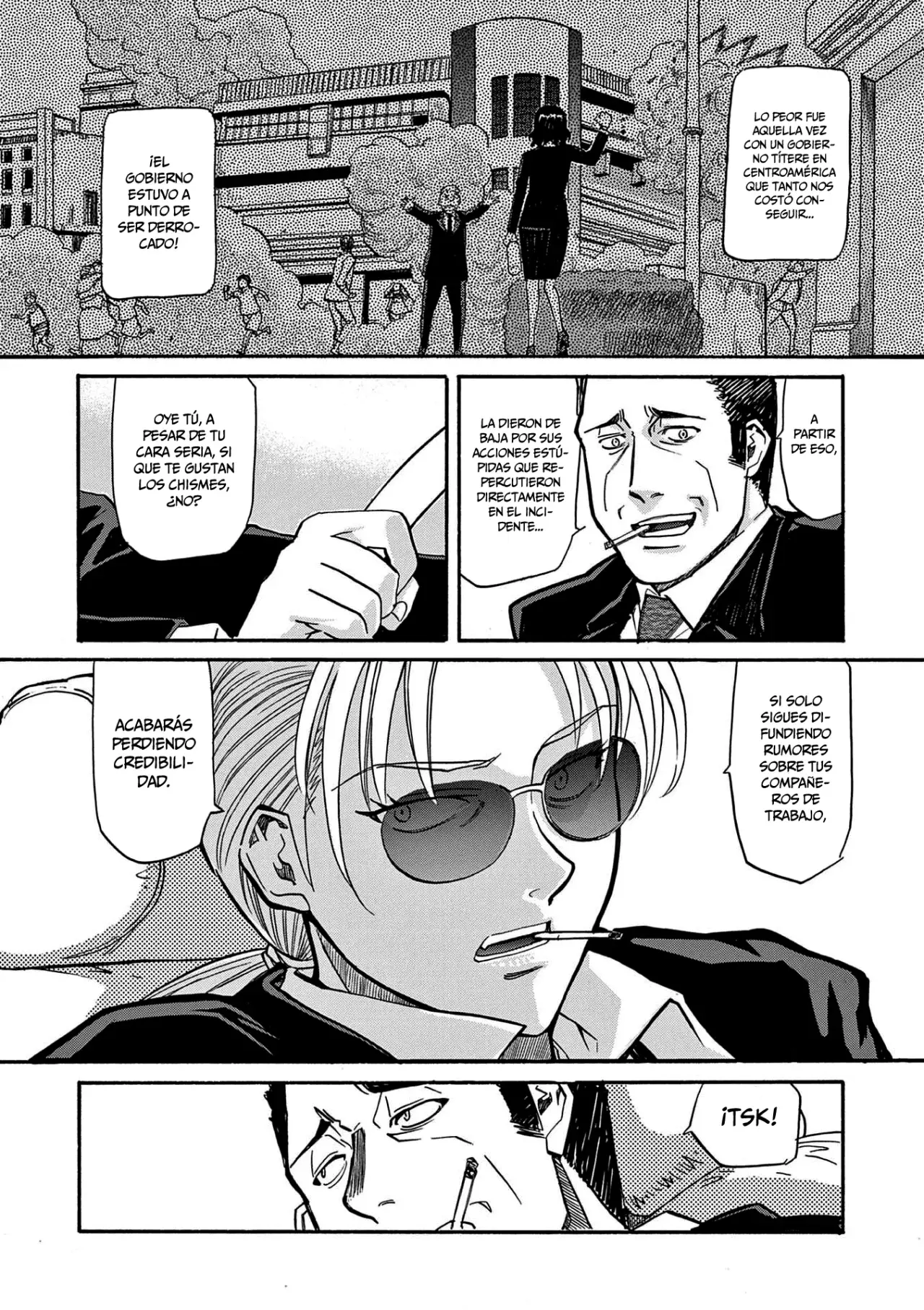 BLACK LAGOON EDA ~INITIAL STAGE~ Capitulo 17: La espía que vino del frío parte 2 página 14