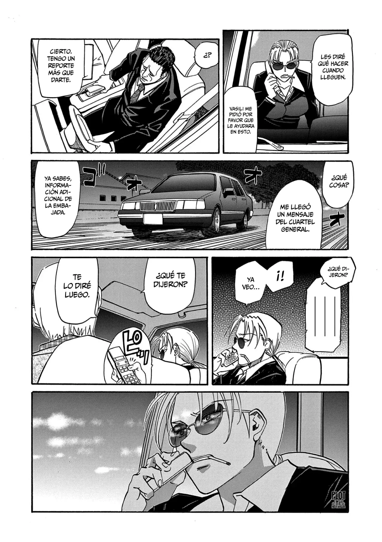 BLACK LAGOON EDA ~INITIAL STAGE~ Capitulo 18: La espía que vino del frío parte 3 página 33