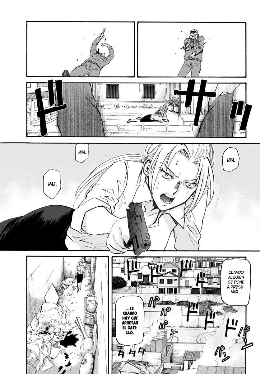 BLACK LAGOON EDA ~INITIAL STAGE~ Capitulo 2: cara nueva desvastadora parte 2 página 42