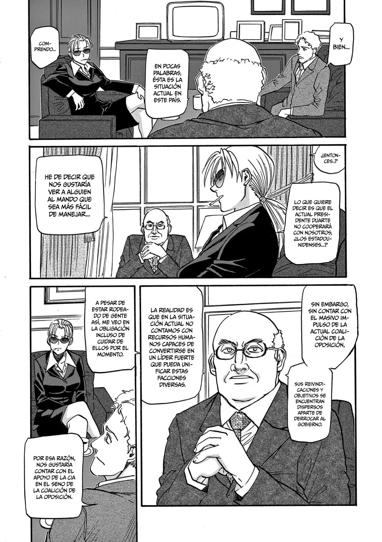 BLACK LAGOON EDA ~INITIAL STAGE~ Capitulo 21: El pequeño rey del sur parte 1 página 10