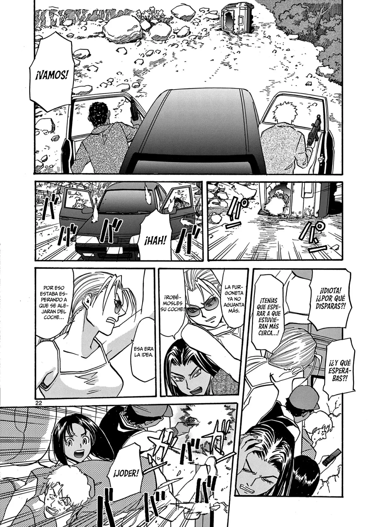 BLACK LAGOON EDA ~INITIAL STAGE~ Capitulo 25: El pequeño rey del sur parte 5 página 23