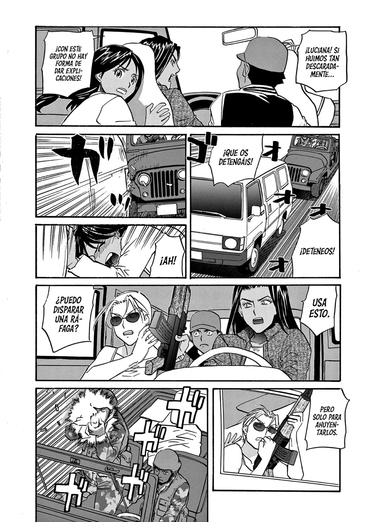 BLACK LAGOON EDA ~INITIAL STAGE~ Capitulo 25: El pequeño rey del sur parte 5 página 9