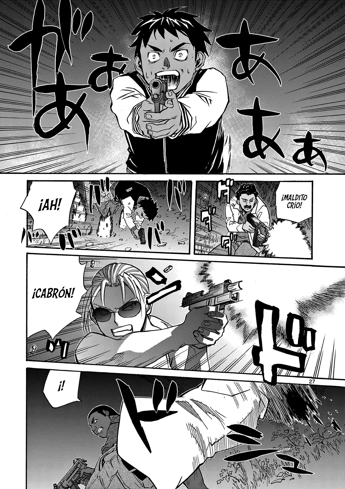 BLACK LAGOON EDA ~INITIAL STAGE~ Capitulo 26 página 27
