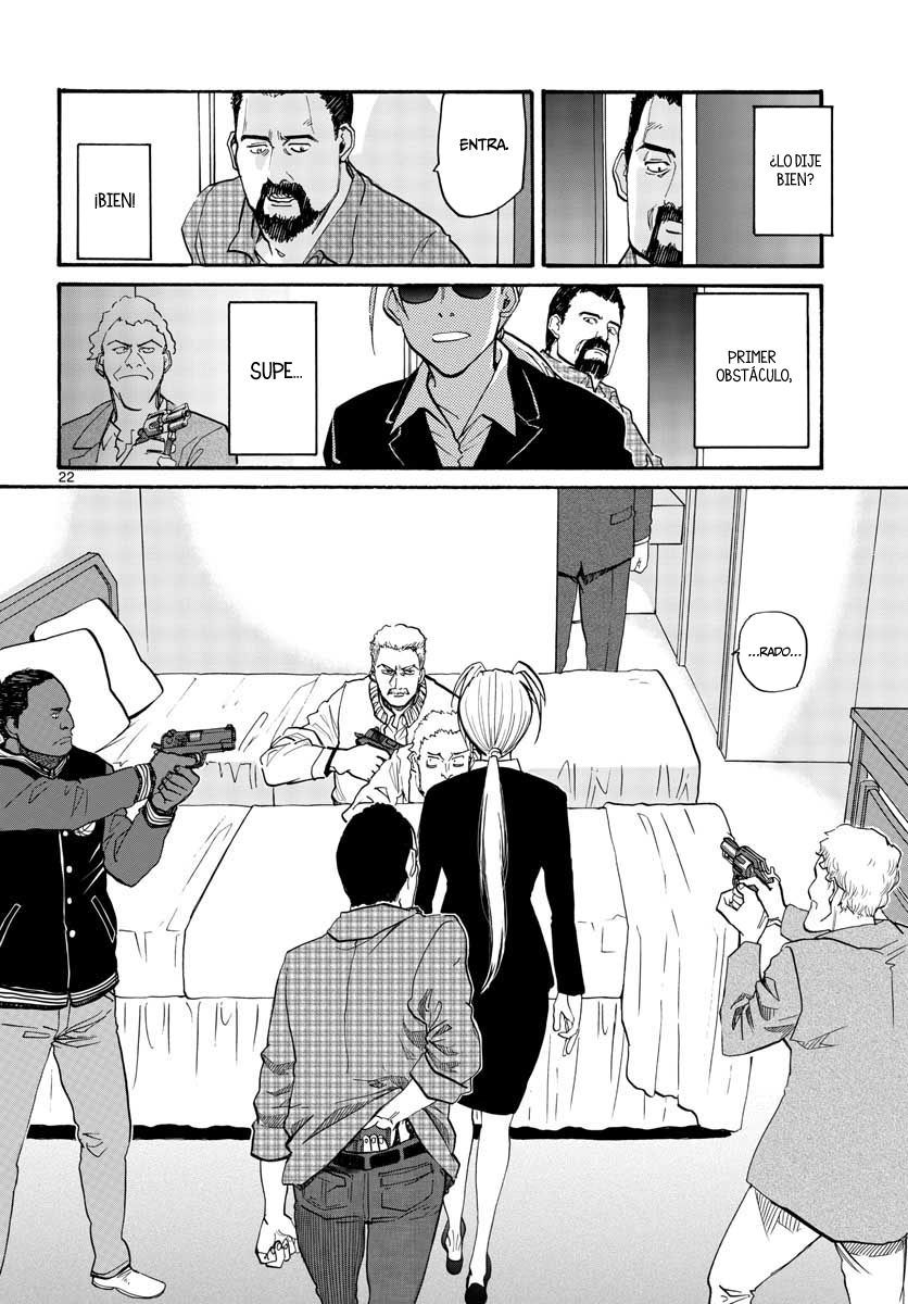 BLACK LAGOON EDA ~INITIAL STAGE~ Capitulo 3: corrupción en miami (parte 1) página 23