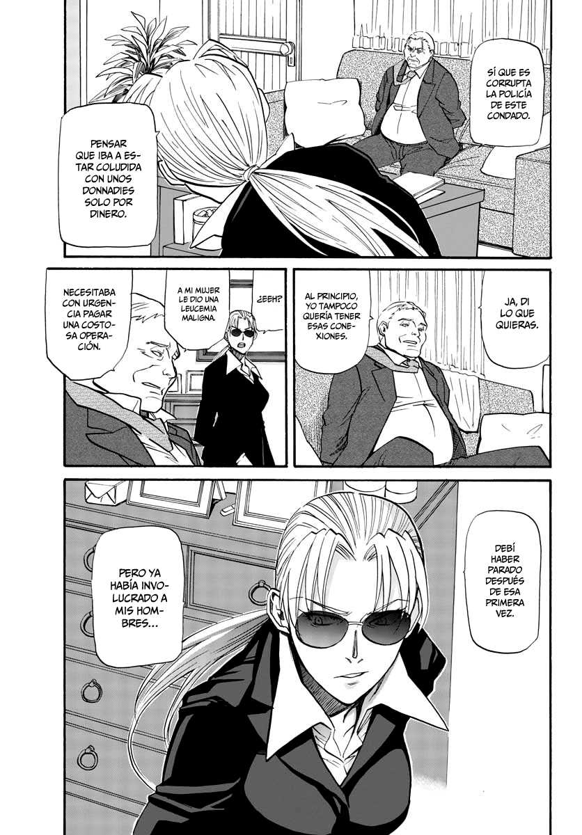 BLACK LAGOON EDA ~INITIAL STAGE~ Capitulo 5: corrupción en miami (parte 3) página 13