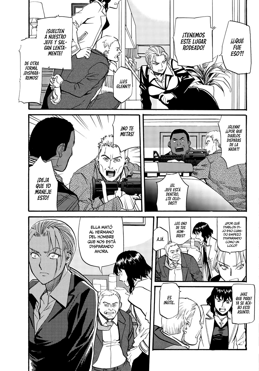 BLACK LAGOON EDA ~INITIAL STAGE~ Capitulo 5: corrupción en miami (parte 3) página 17