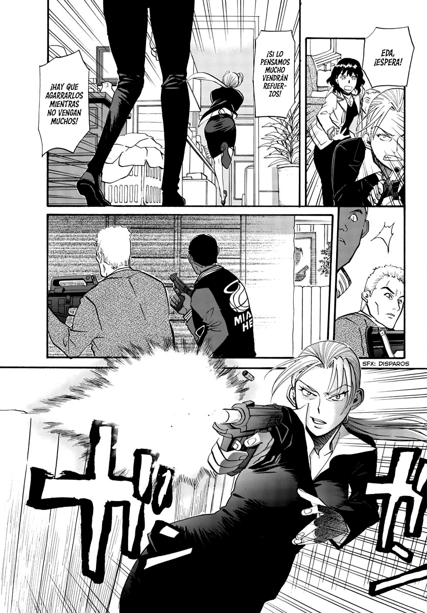 BLACK LAGOON EDA ~INITIAL STAGE~ Capitulo 5: corrupción en miami (parte 3) página 19