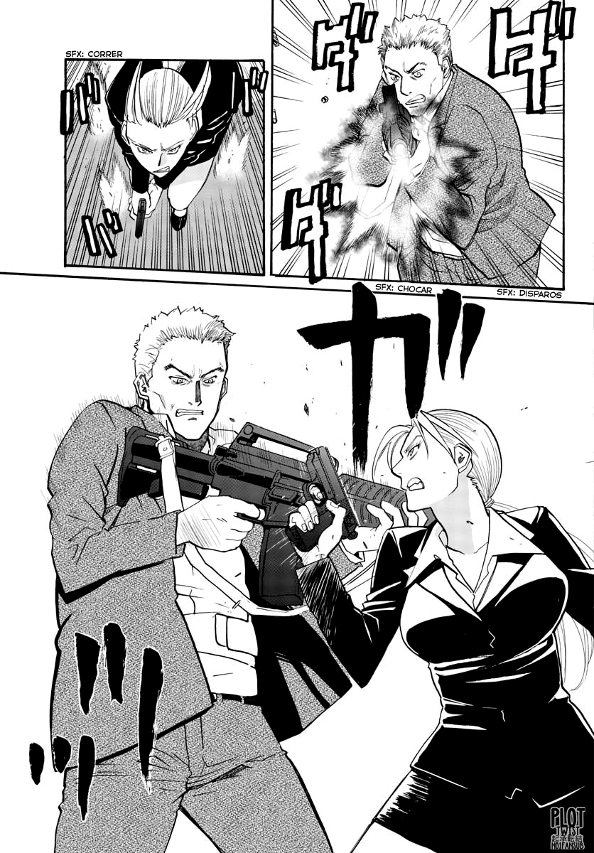 BLACK LAGOON EDA ~INITIAL STAGE~ Capitulo 5: corrupción en miami (parte 3) página 21