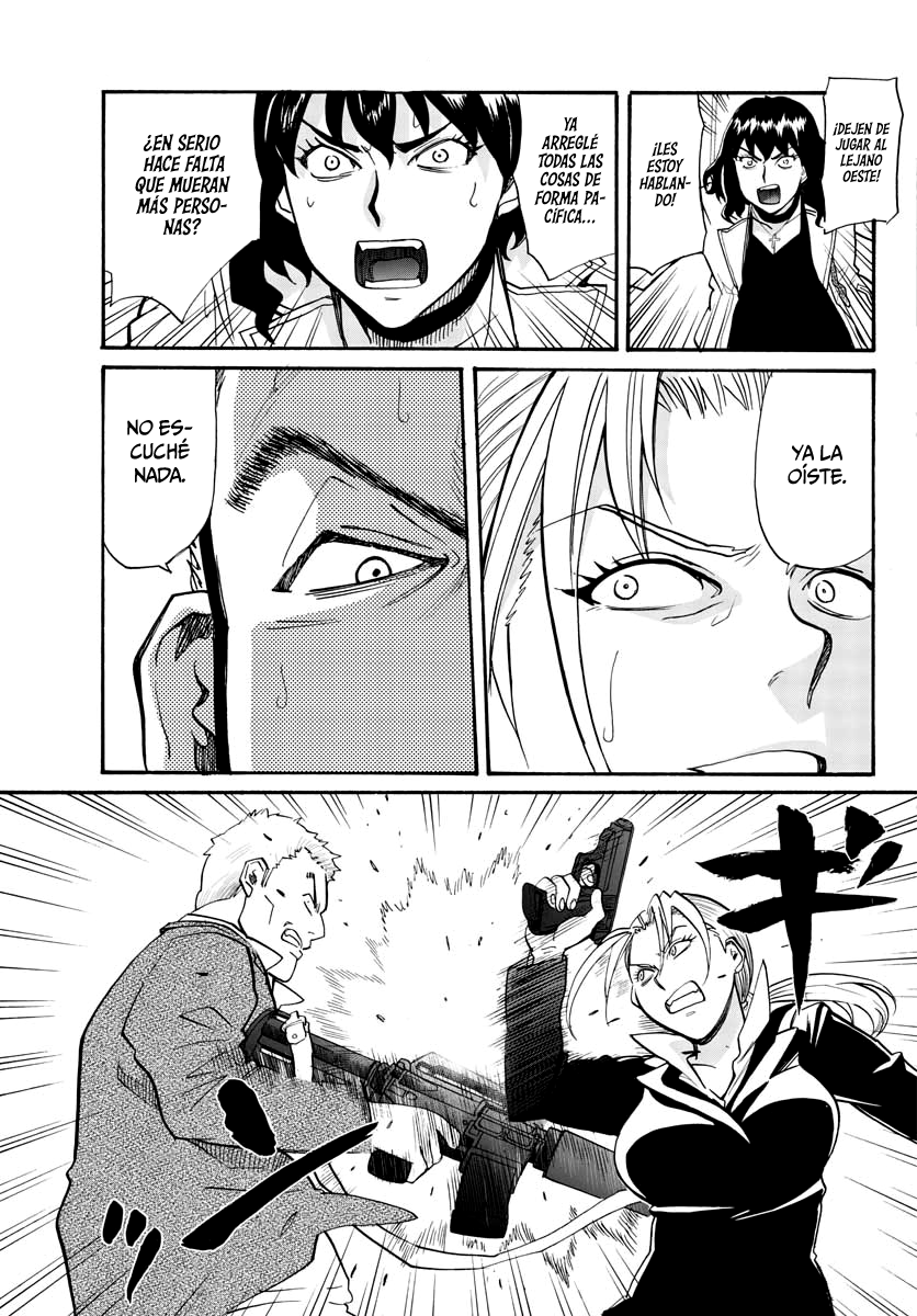 BLACK LAGOON EDA ~INITIAL STAGE~ Capitulo 5: corrupción en miami (parte 3) página 23