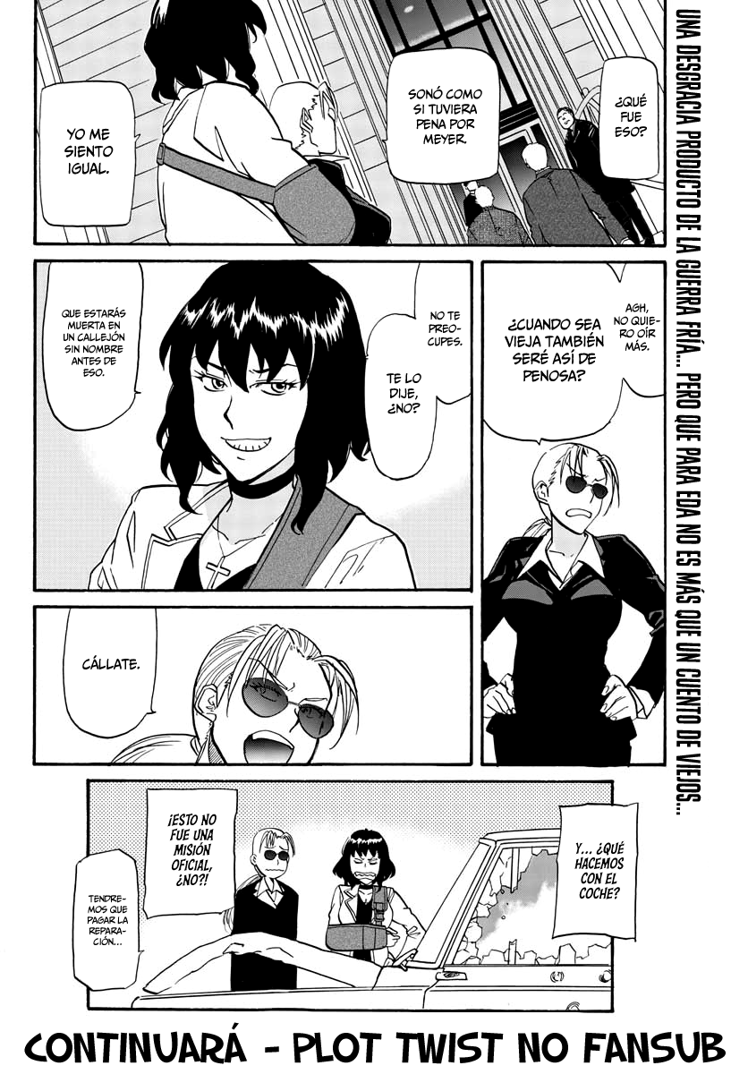 BLACK LAGOON EDA ~INITIAL STAGE~ Capitulo 7: Ex agente de casos errante – Parte 2 página 28