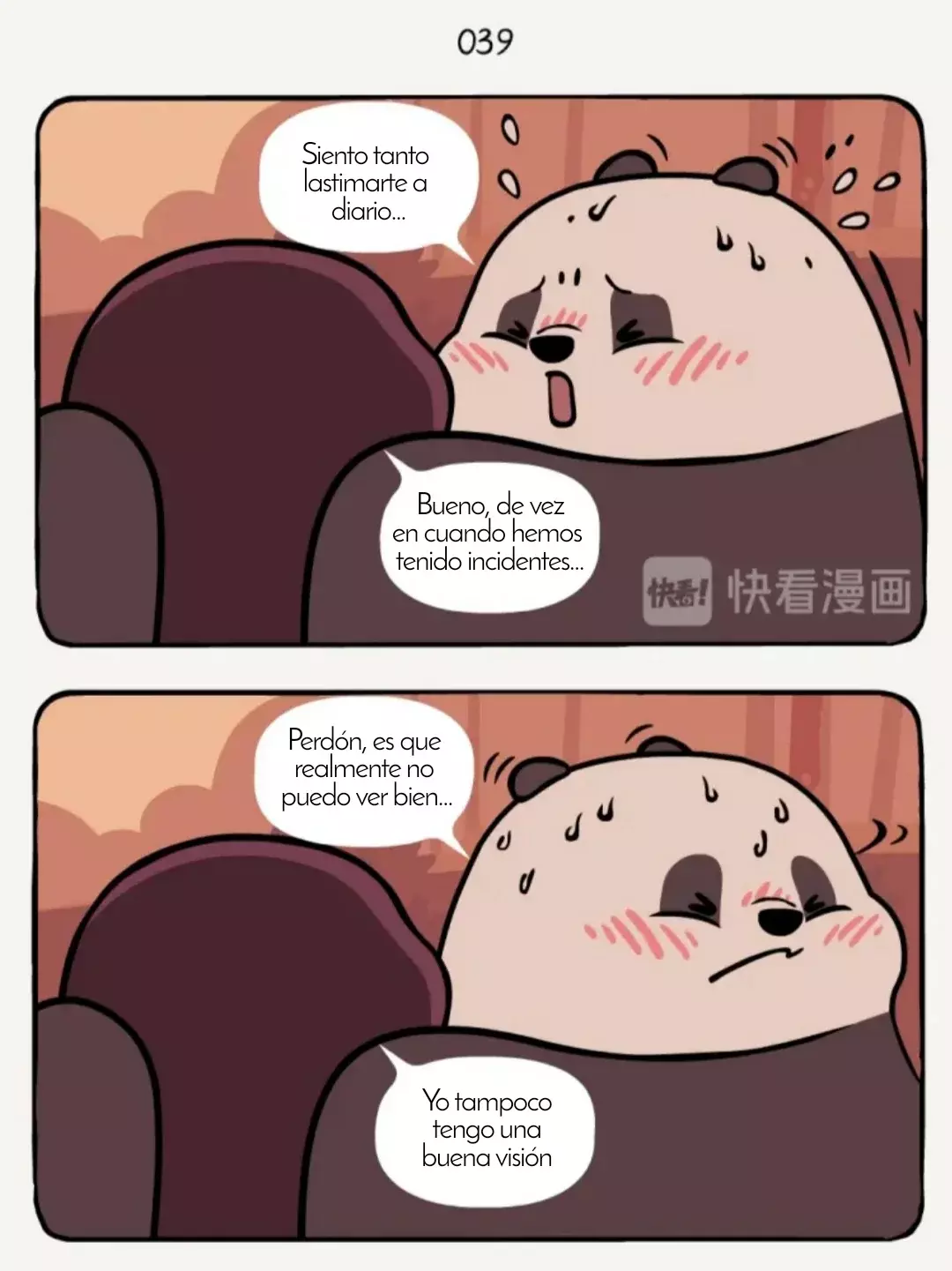 Compañeros de Bambú Capitulo 13: Topo de hocico largo página 10