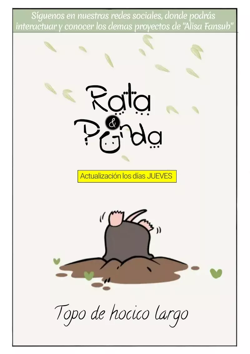 Compañeros de Bambú Capitulo 13: Topo de hocico largo página 3