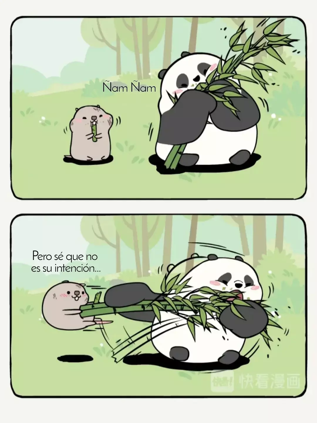 Compañeros de Bambú Capitulo 13: Topo de hocico largo página 5