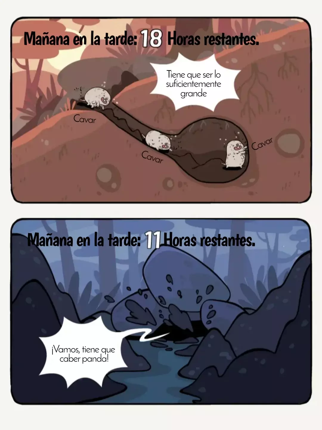 Compañeros de Bambú Capitulo 15: en la cueva página 8