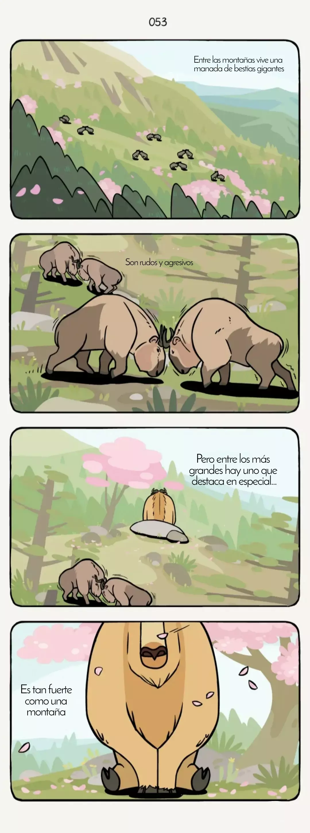 Compañeros de Bambú Capitulo 18: Como una montaña página 4