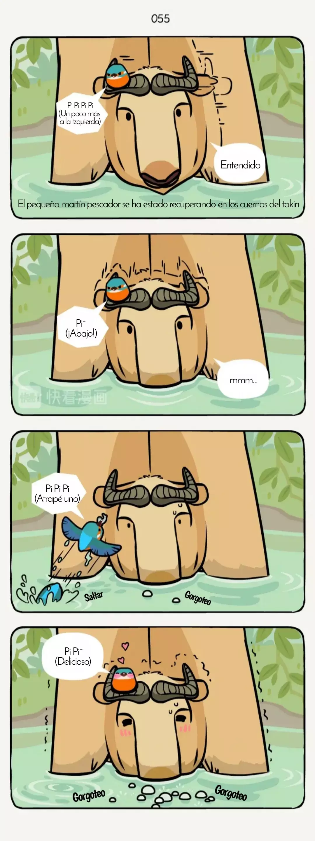 Compañeros de Bambú Capitulo 18: Como una montaña página 7