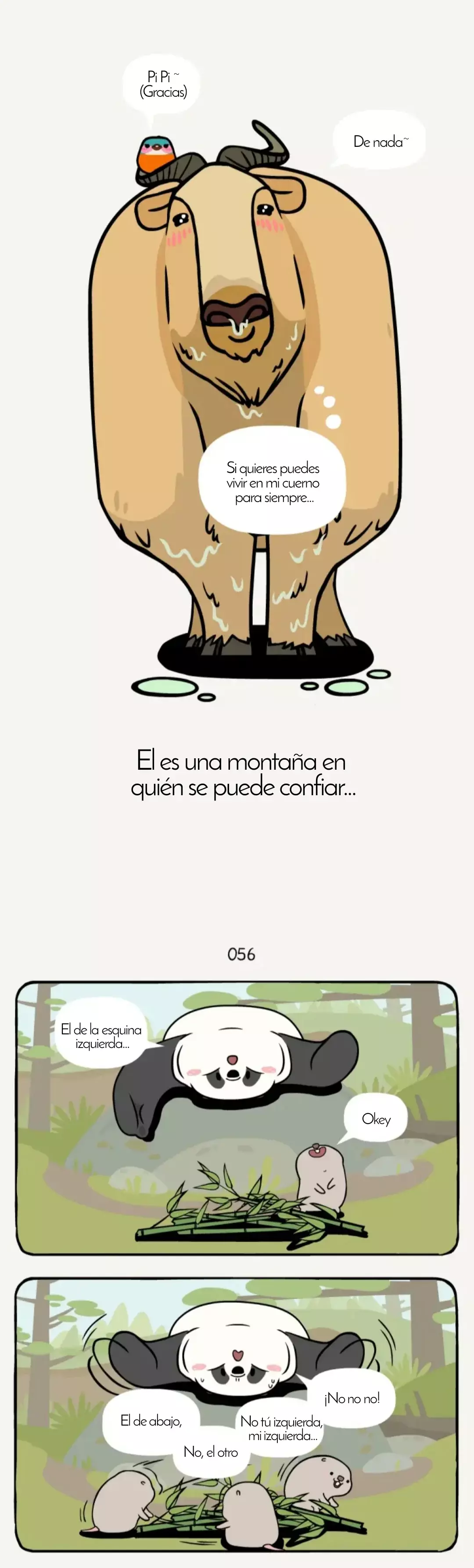 Compañeros de Bambú Capitulo 18: Como una montaña página 8