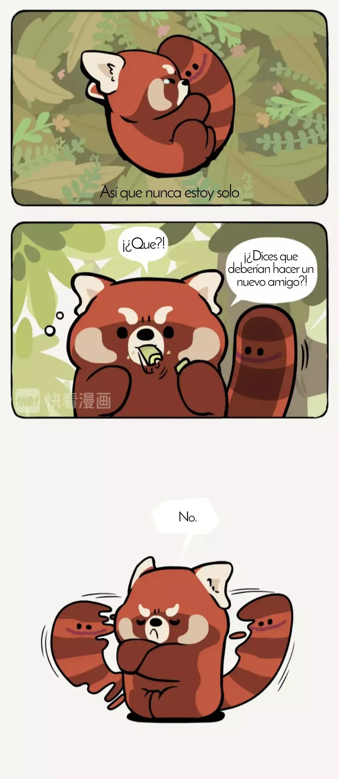 Compañeros de Bambú Capitulo 19: Panda rojo página 6