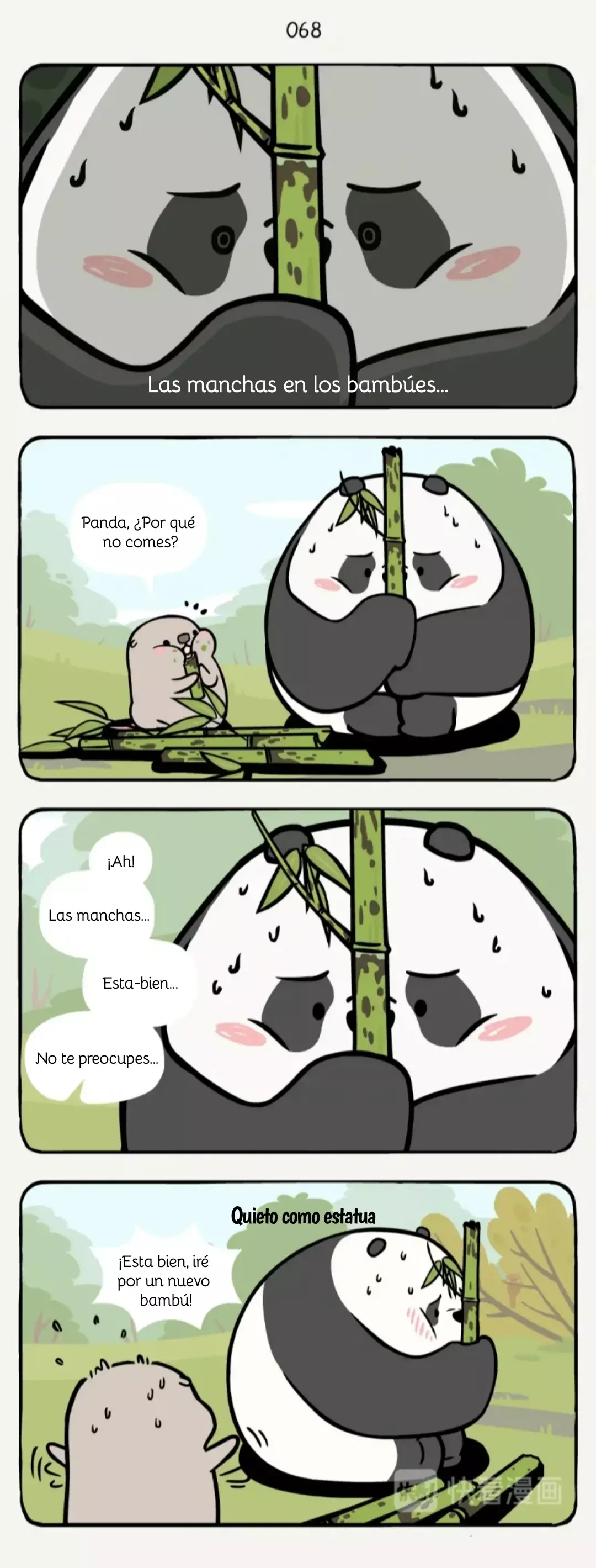 Compañeros de Bambú Capitulo 22: Bambú con manchas página 3