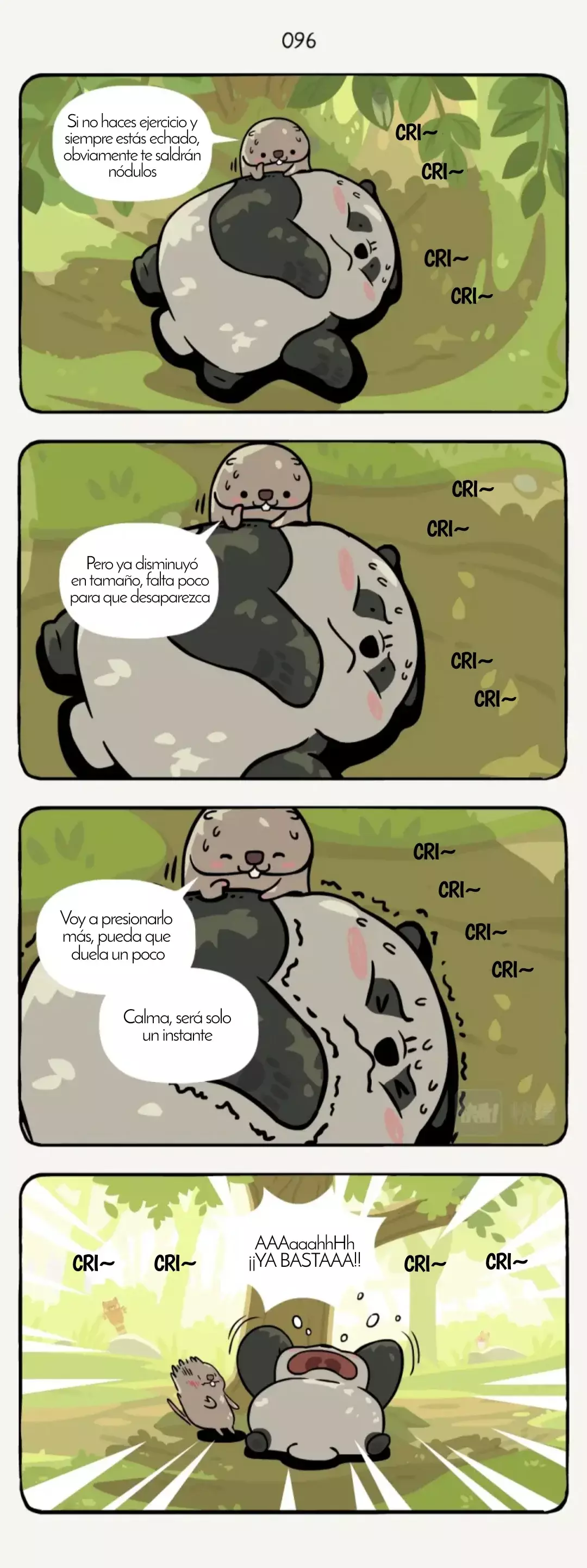 Compañeros de Bambú Capitulo 28: Saltamontes página 3
