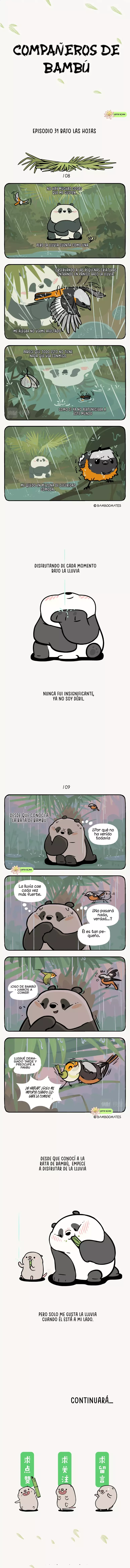 Compañeros de Bambú Capitulo 31: Bajo las hojas página 2