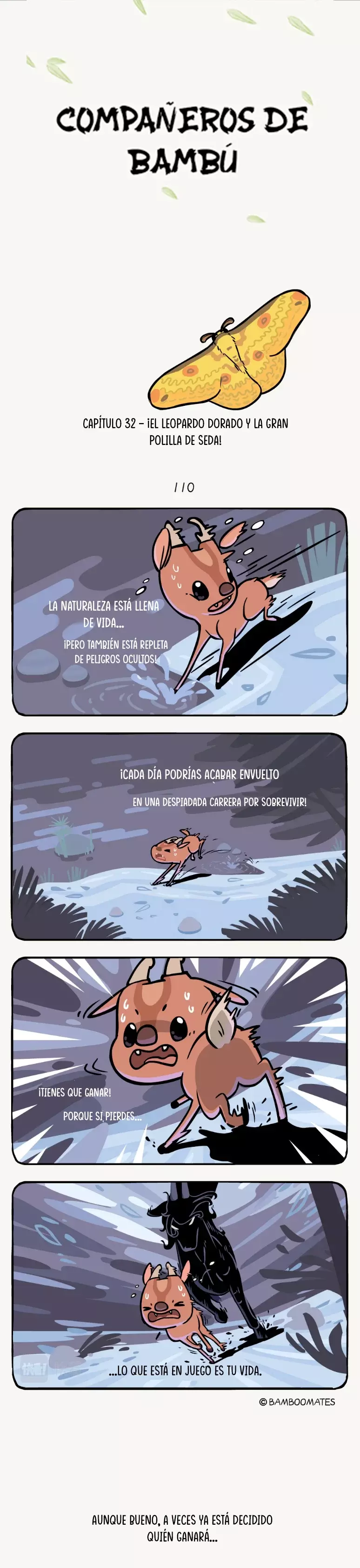 Compañeros de Bambú Capitulo 32: Polilla leopardo amarilla página 2