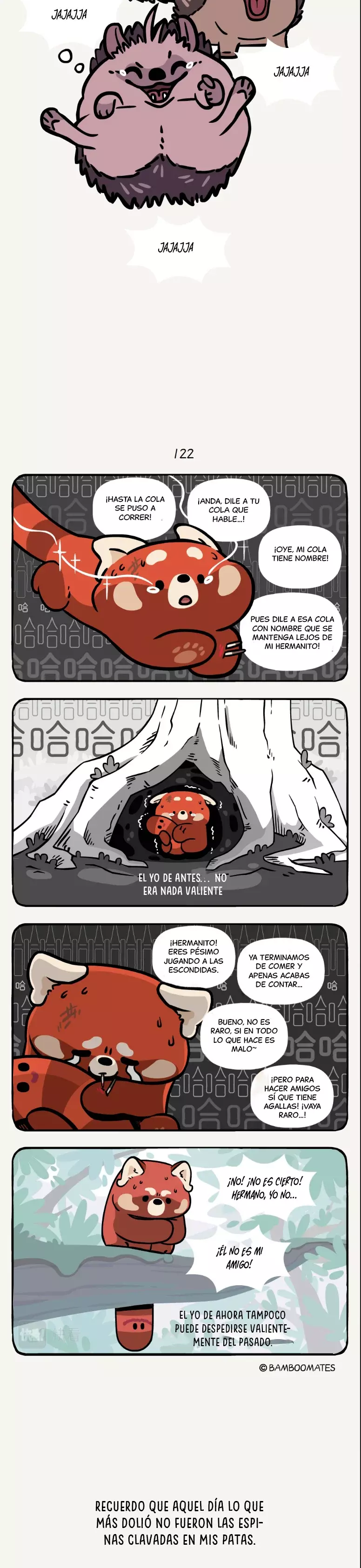 Compañeros de Bambú Capitulo 34: Hojas de arce página 6