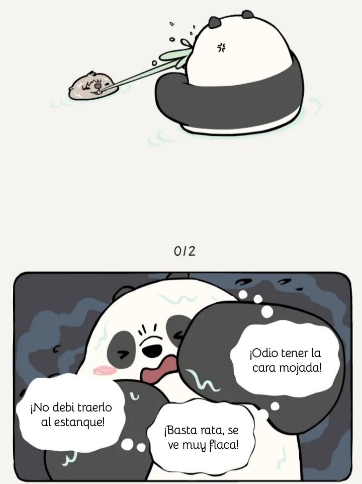 Compañeros de Bambú Capitulo 4: En el estanque página 8