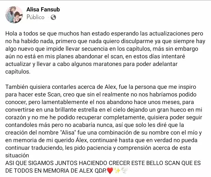 Compañeros de Bambú Capitulo 5.5: Aviso importante de Alisa Fansub página 8