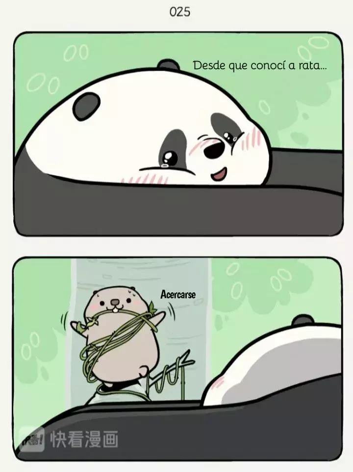 Compañeros de Bambú Capitulo 8: En el árbol página 9
