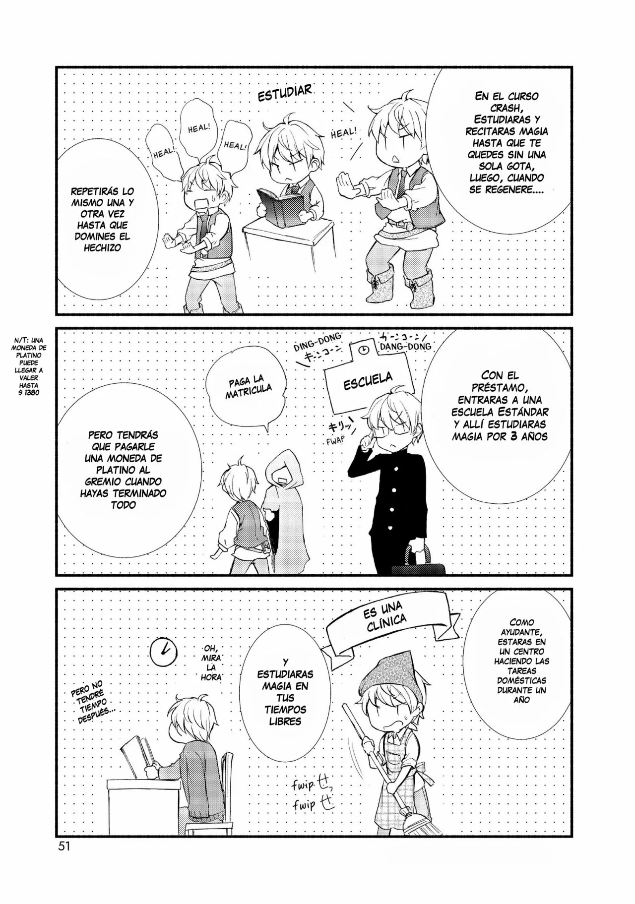 The Great Cleric Capitulo 1.2: El gremio de Sanadores Pt.2 página 16
