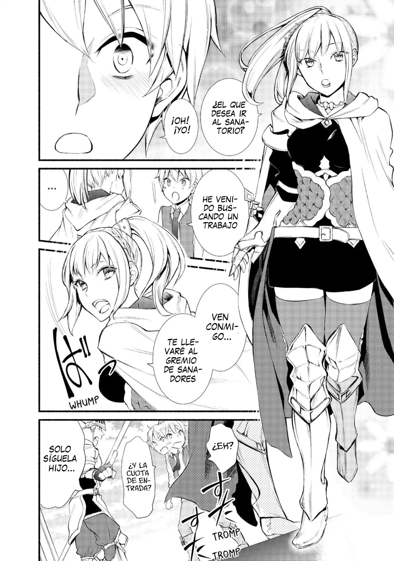 The Great Cleric Capitulo 1: El gremio de sanadores página 28