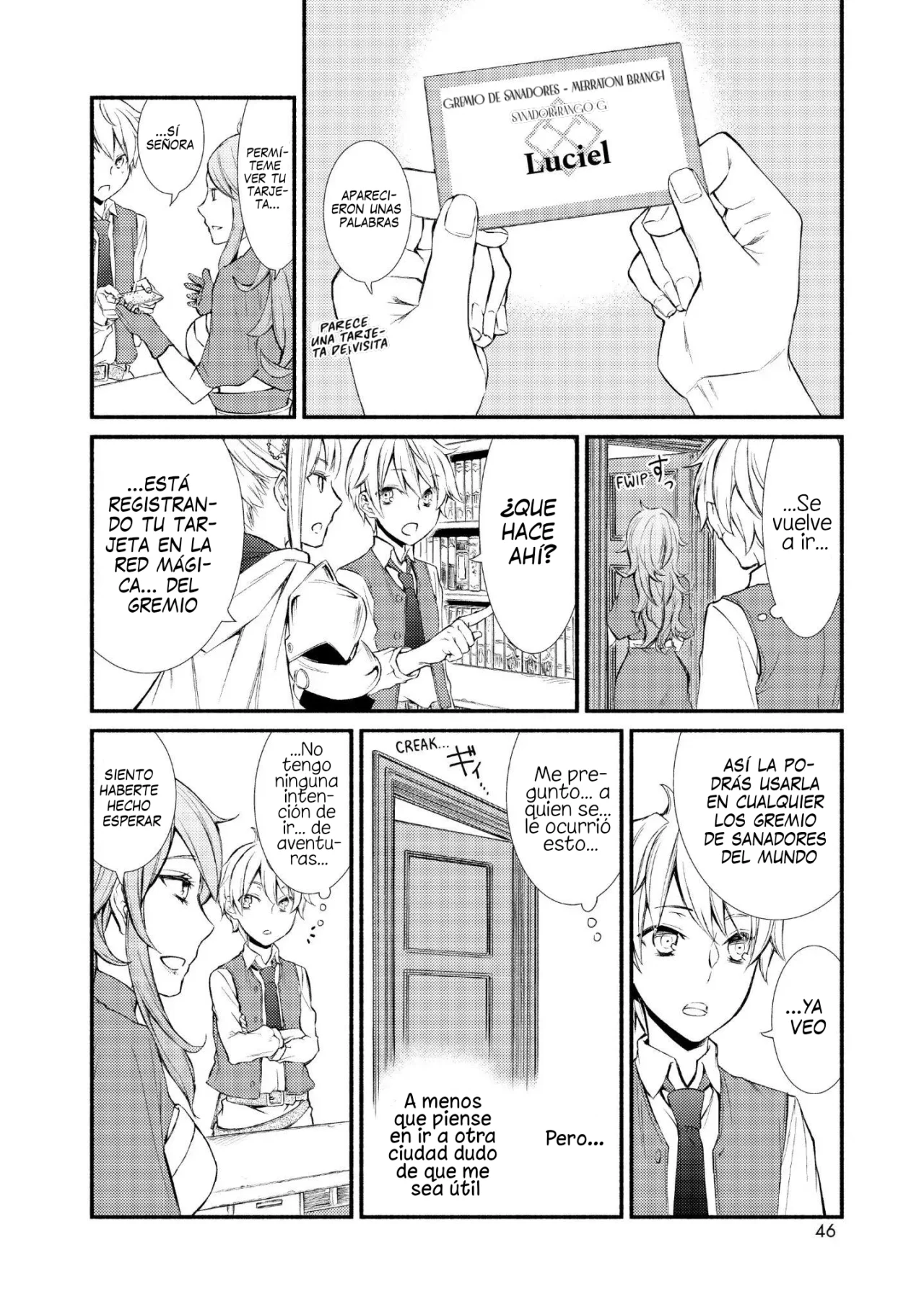The Great Cleric Capitulo 1: El gremio de sanadores página 45