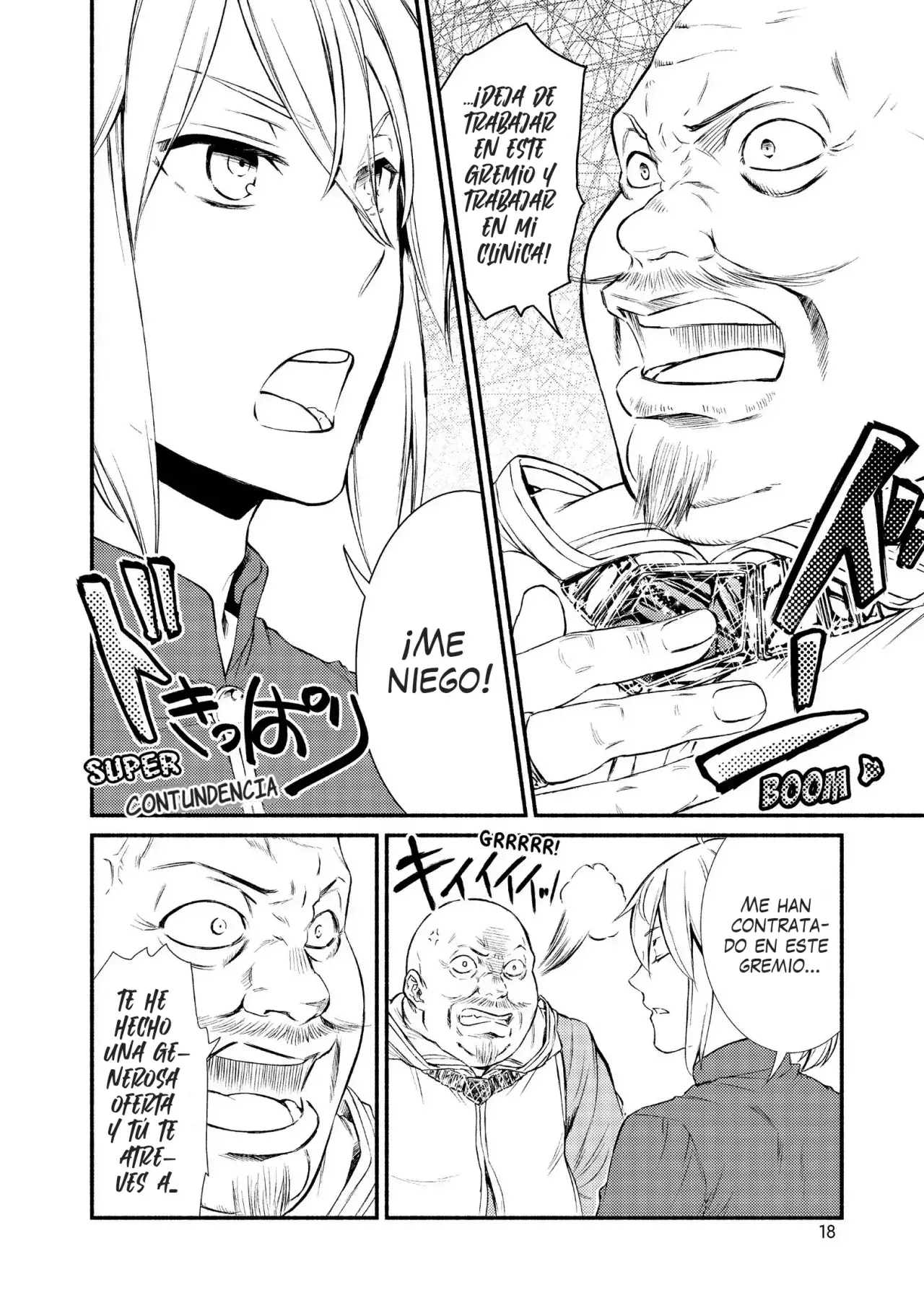 The Great Cleric Capitulo 11: Las oficinas de la mayor clínica de Merratoni. Llega Bottacullo página 19