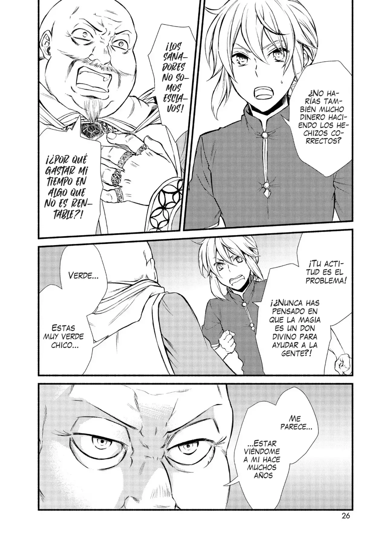 The Great Cleric Capitulo 11: Las oficinas de la mayor clínica de Merratoni. Llega Bottacullo página 27