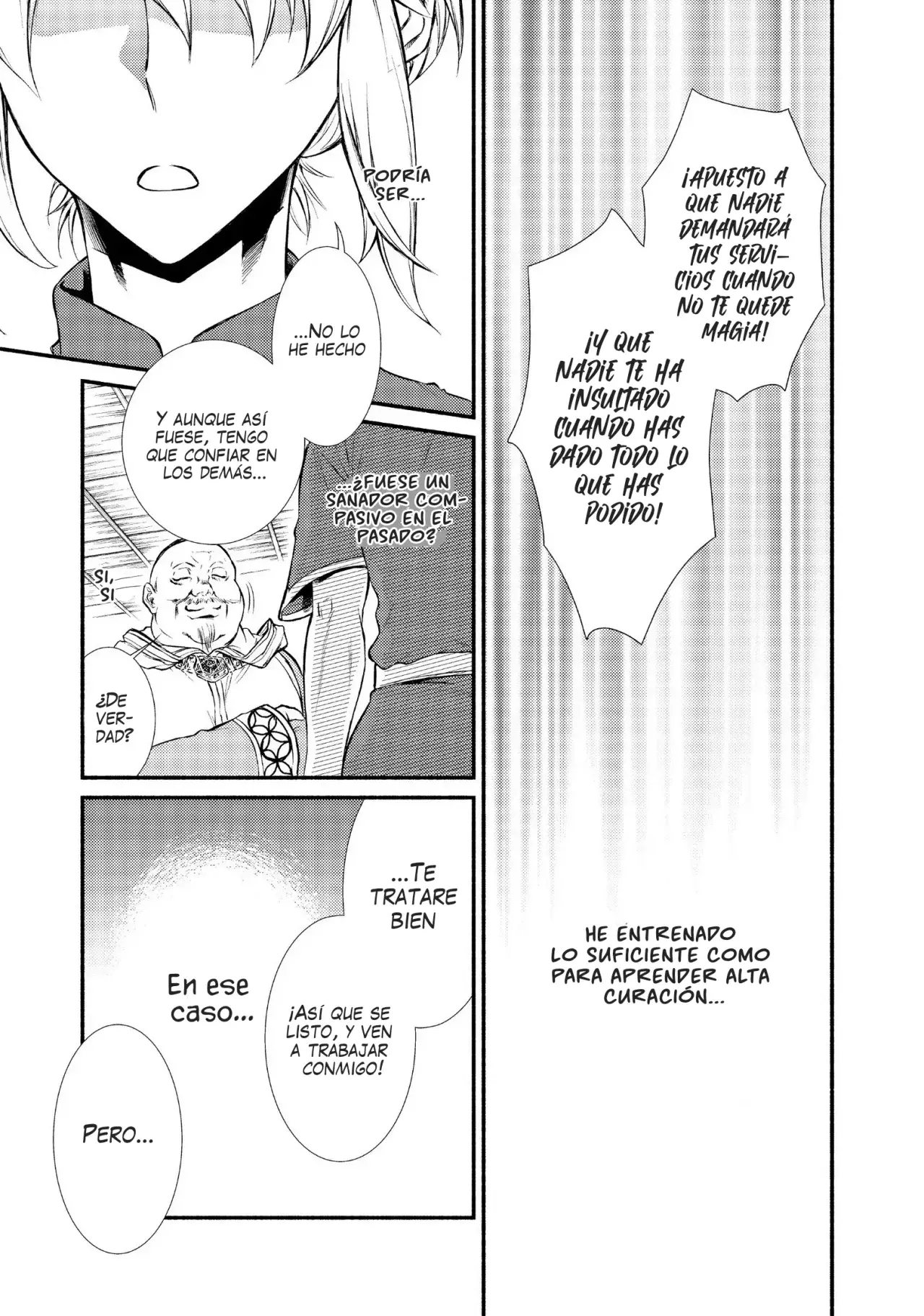 The Great Cleric Capitulo 11: Las oficinas de la mayor clínica de Merratoni. Llega Bottacullo página 28