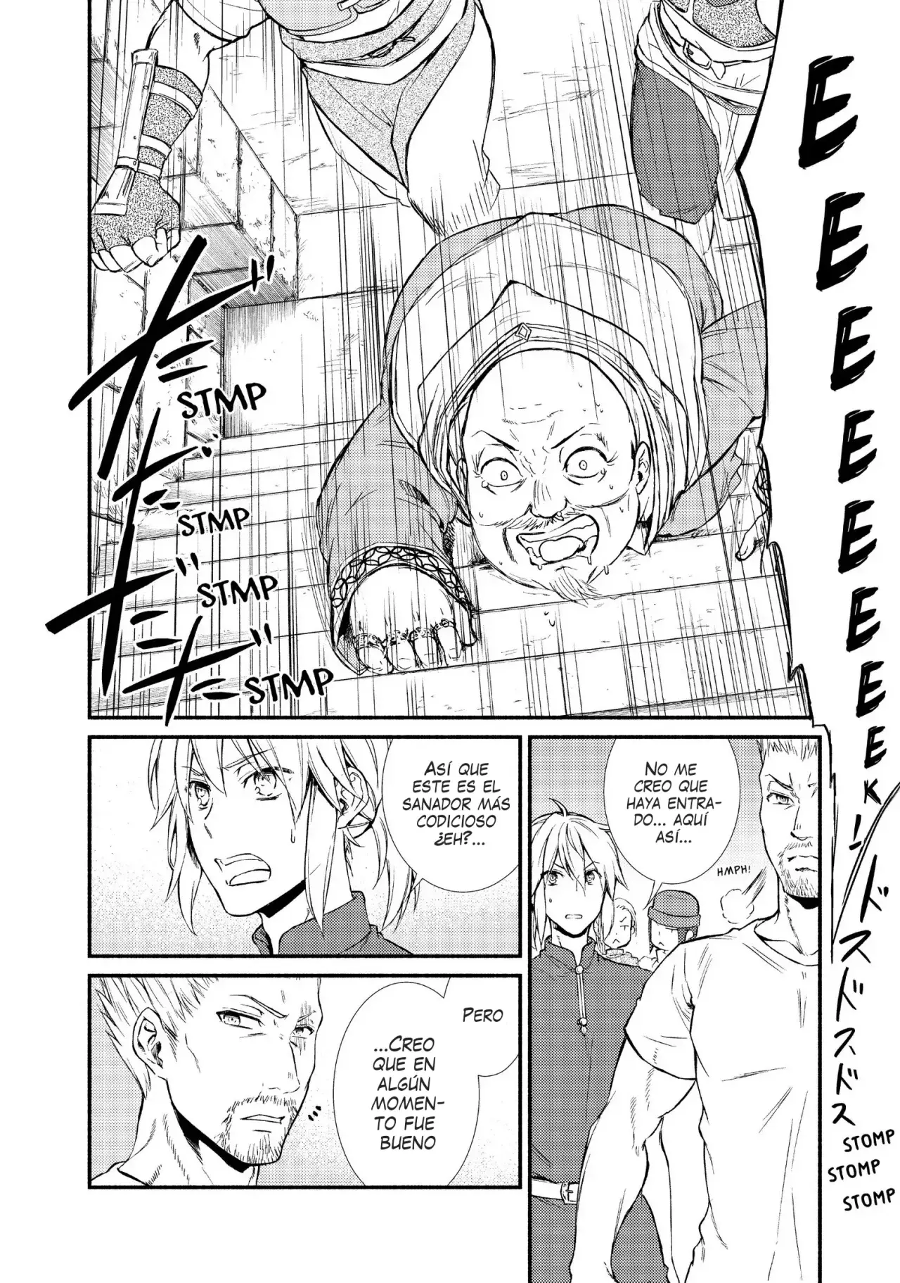 The Great Cleric Capitulo 11: Las oficinas de la mayor clínica de Merratoni. Llega Bottacullo página 35