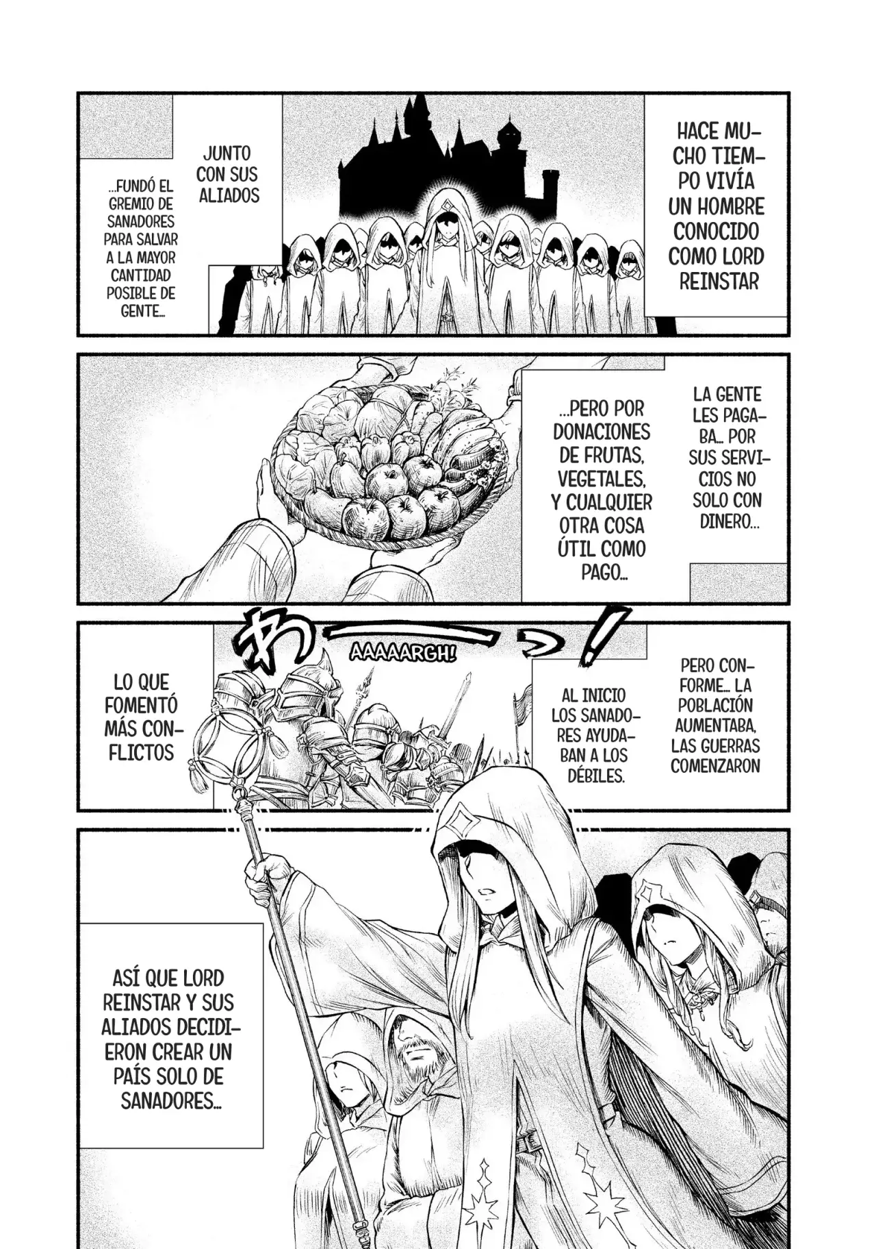 The Great Cleric Capitulo 11: Las oficinas de la mayor clínica de Merratoni. Llega Bottacullo página 6