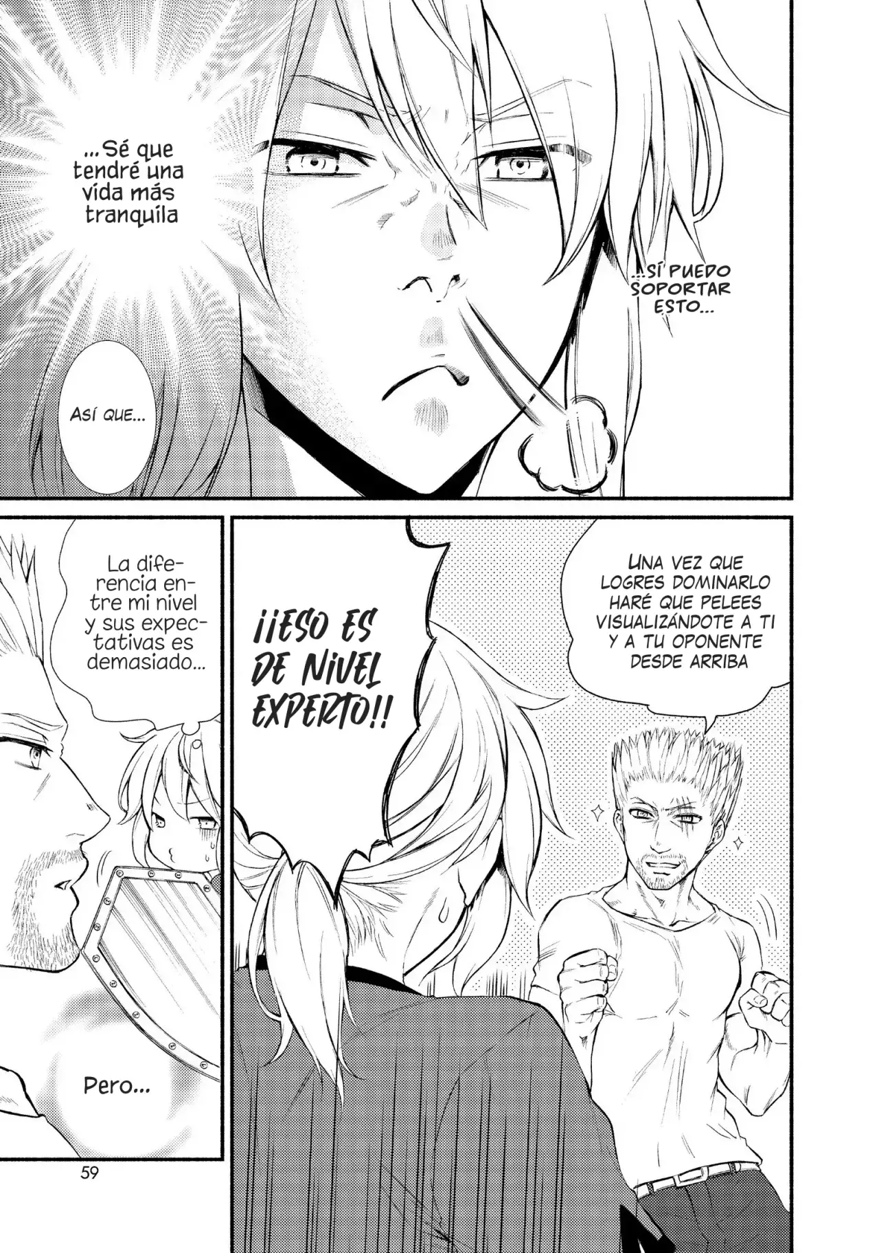 The Great Cleric Capitulo 12: Entrenamiento 2: Números, fuerza e informes página 20