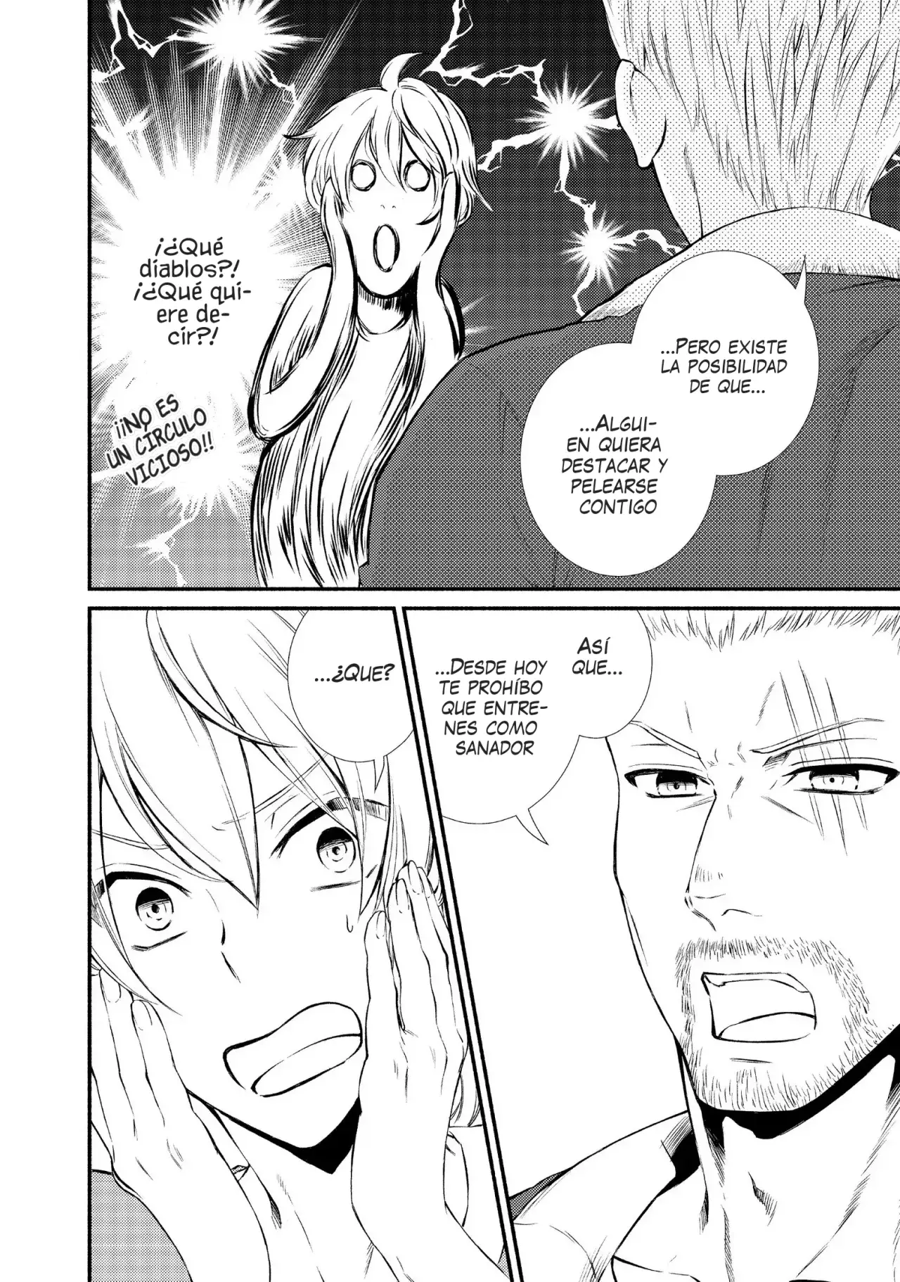 The Great Cleric Capitulo 12: Entrenamiento 2: Números, fuerza e informes página 3