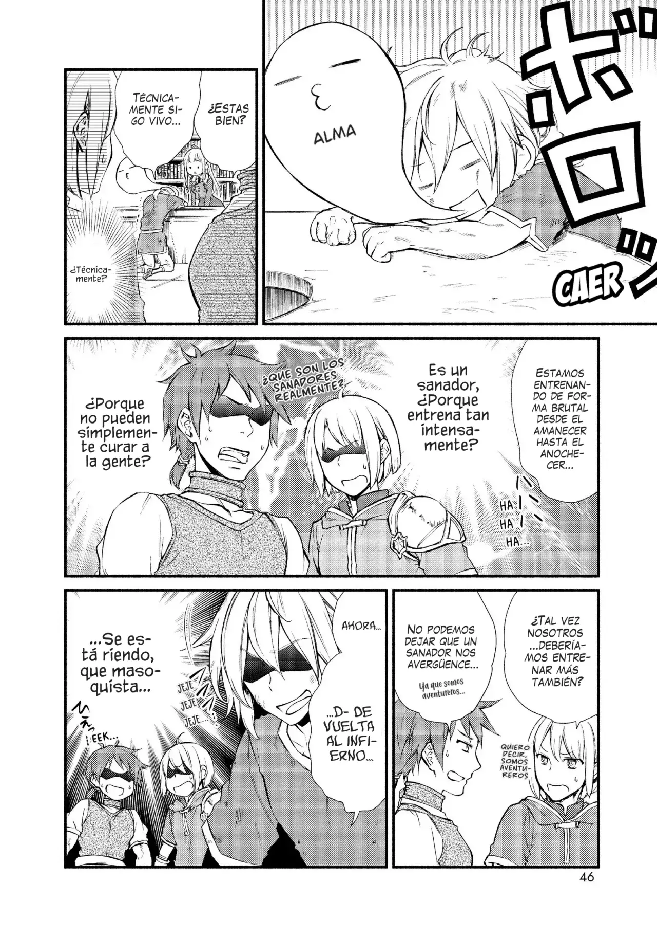 The Great Cleric Capitulo 12: Entrenamiento 2: Números, fuerza e informes página 7