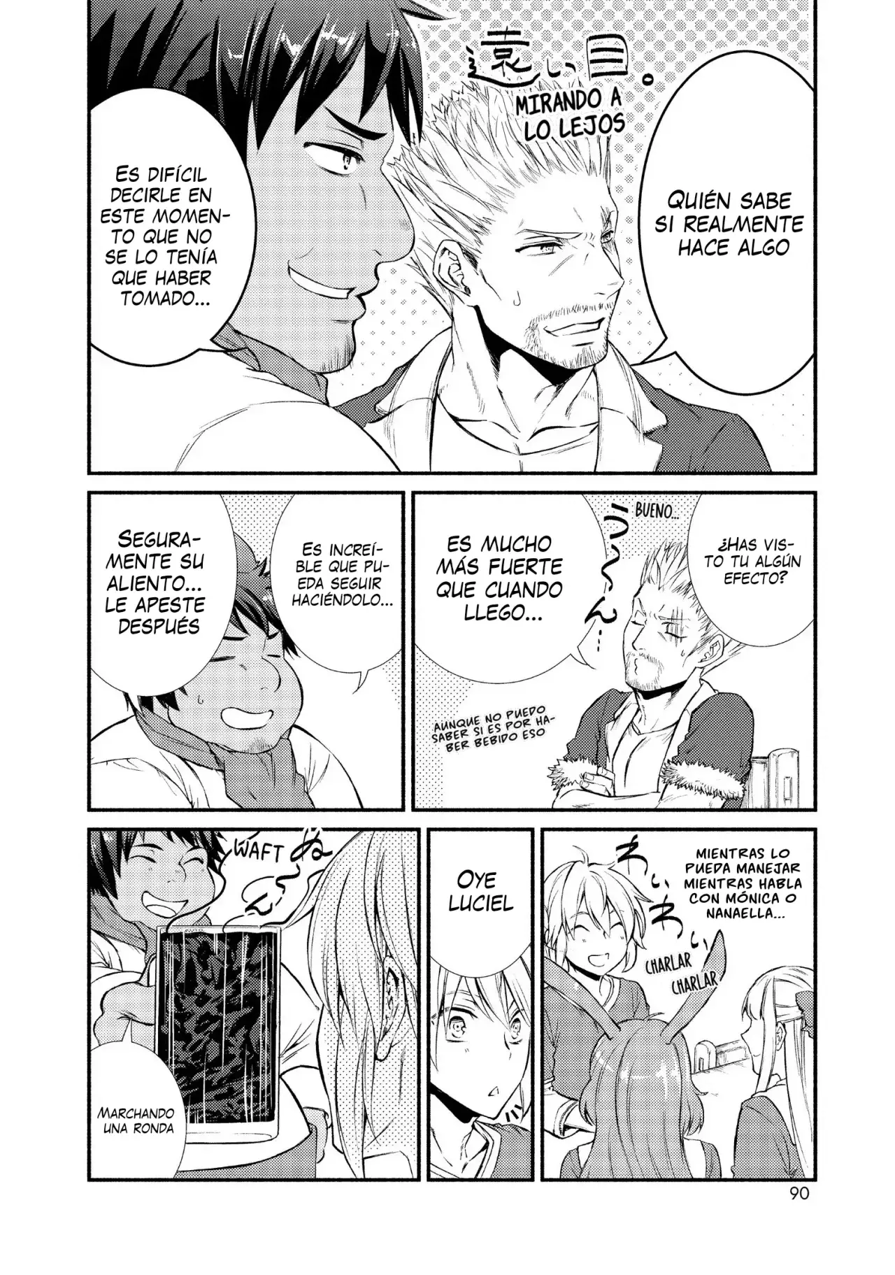 The Great Cleric Capitulo 13: Cambio Personal. Los Tres Lideres del Gremio de Aventureros página 19