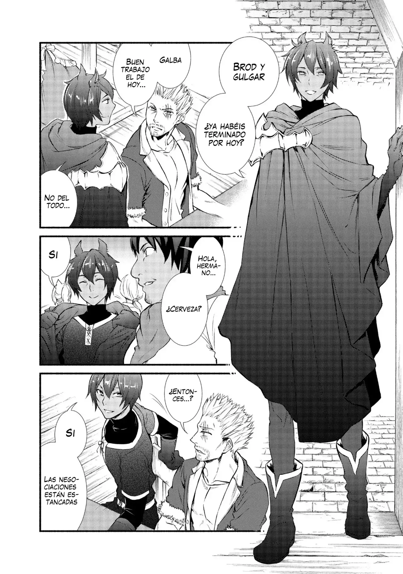 The Great Cleric Capitulo 13: Cambio Personal. Los Tres Lideres del Gremio de Aventureros página 21