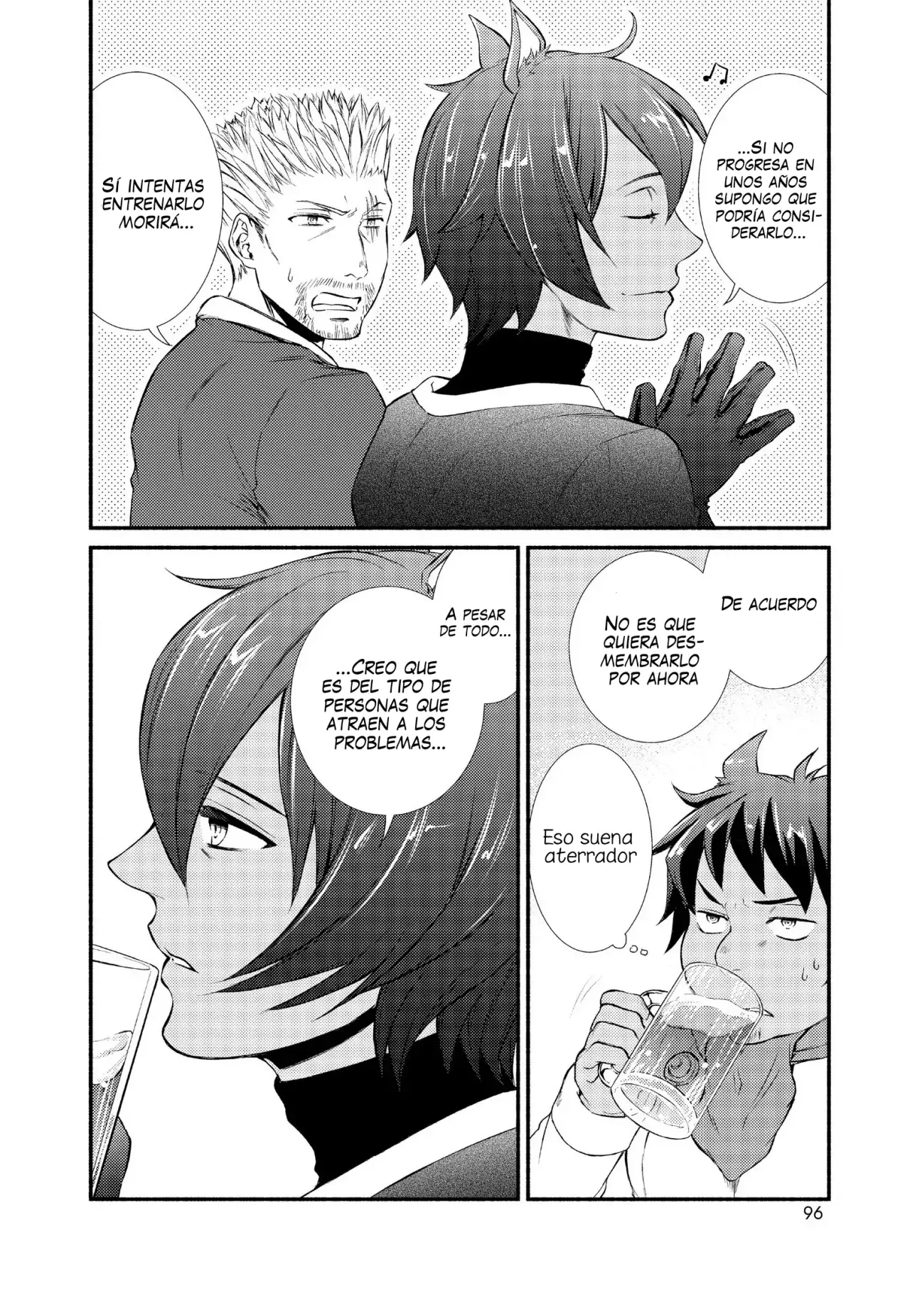 The Great Cleric Capitulo 13: Cambio Personal. Los Tres Lideres del Gremio de Aventureros página 25
