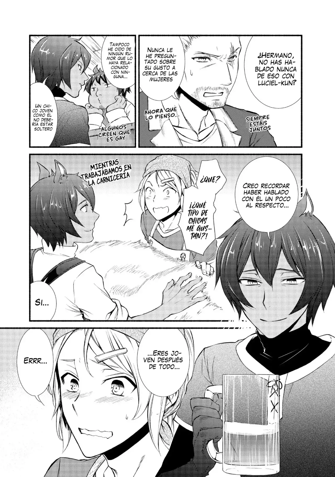 The Great Cleric Capitulo 13: Cambio Personal. Los Tres Lideres del Gremio de Aventureros página 28